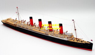 d 英国大型邮轮油轮船客轮模型 长1米