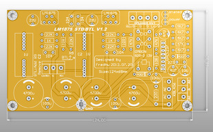 【不零售】【本店作品】LM1875 BTL/ 双声道功放板带喇叭保护
