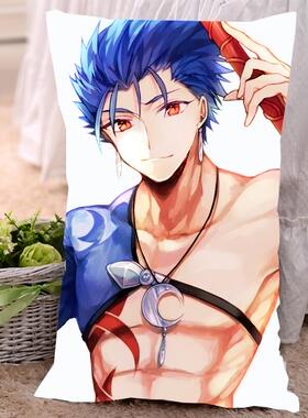 二次元Fate库丘林13Lancer抱枕汪酱动漫周边cos男生女生生日礼物