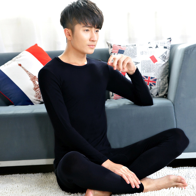 Sous-vêtement chaud jeunesse simple en coton - Ref 765343 Image 1