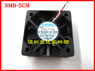 12V散热器风扇 5CM 风机NMB 2160KL B66 服务器机箱 D4W 电源5015
