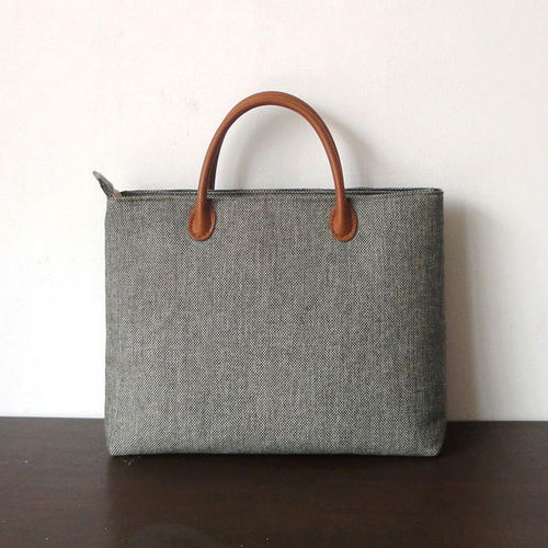 鹿一之原创休闲手提公文包