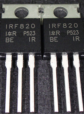 全新  IRF820PBF  IRF820  TO-220  N沟道  500V/2.5A 现货
