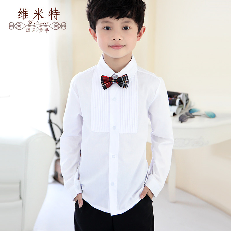 Chemise garcon à manche longue - Ref 2074846 Image 1