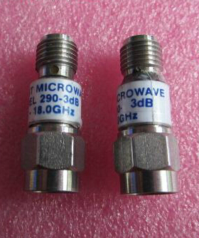midwest 290-3dB 3dB DC-18GHz 2W SMA RF射频微波同轴固定衰减器
