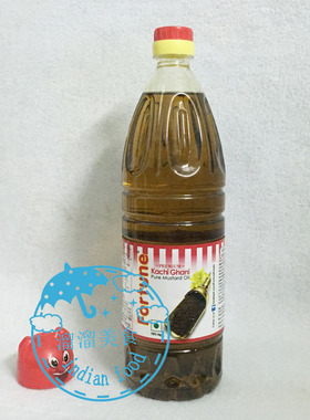 INDIAN FOOD 印度 咖喱芥籽 FORTUNE MUSTARD OIL 芥子芥籽油 1L