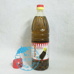 INDIAN FOOD 印度 咖喱芥籽 FORTUNE MUSTARD OIL 芥子芥籽油 1L