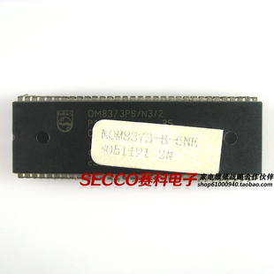 OM8373PS 贴纸NOM8373 6NE 〖原装 拆机〗电视机CPU芯片