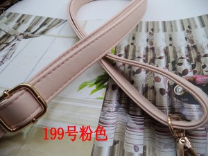 包邮 包肩带 女包斜挎带 包带 双肩包带 背带 配件PU包带子粉色