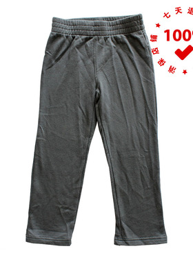 美国G家旗下OldNavy正品 儿童宽腰微弹宽松长裤 休闲裤子 灰色