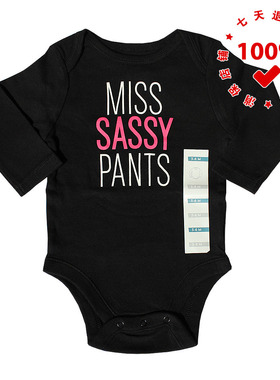 正品OLD NAVY老海军没有时髦裤子婴幼儿连体衣长款包屁爬服纯棉