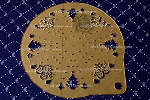 八等份/圣诞树糖果/糖霜模/亚克力糖粉筛/蛋糕筛粉模/喷画彩绘模