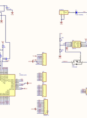 Arduino UNO Nano micro电路图 源文件 AD文件 含原理图和PCB