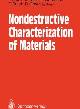 【预订】Nondestructive Characterization of M...