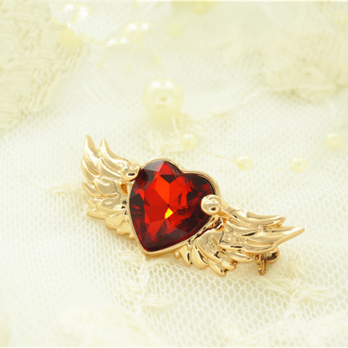 Broche en Alliage argent plaqué or - Ref 1173670 Image 1