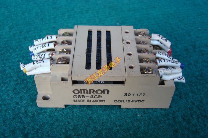 日本进口OMRON 欧姆龙 G6B-4CB继电器