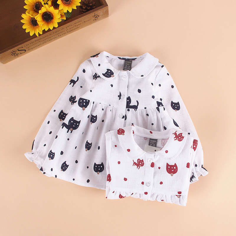 Chemise fille à manche longue - Ref 2086342 Image 1