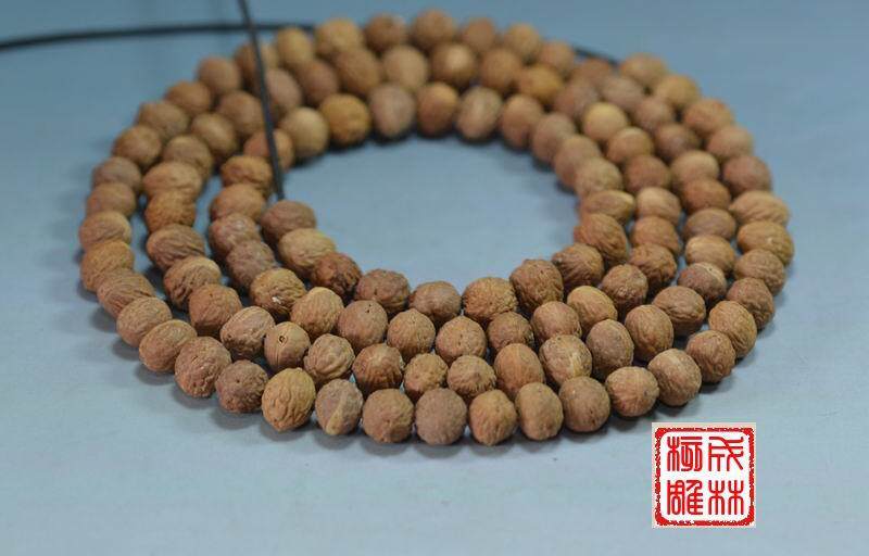 小凤眼菩提子 手工制作 滴血莲花  橄榄核雕 小叶紫檀 老山檀