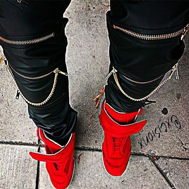 Pantalon cuir homme pour adolescent pour automne - Ref 1483119 Image 1