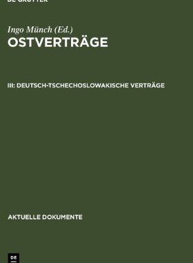 【预售】Deutsch-Tschechoslowakische Vertrage