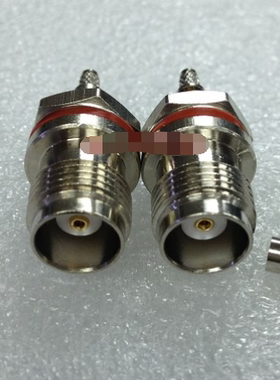 射频连接器 TNC-K TNC母头 带绝缘胶圈 优质铜材TNC母头 TNC插座