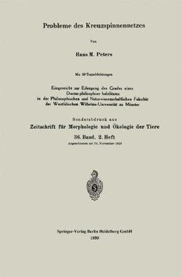 【预订】Probleme Des Kreuzspinnennetzes