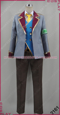 2161 cos服装 私立茶熊学园-白猫计划 拳手 風紀會長 克萊夫 新品