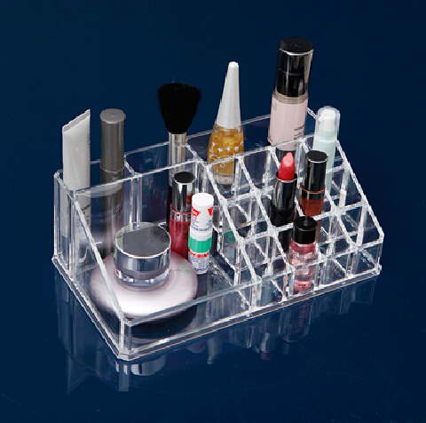 侨丰多格多功能韩国首饰礼品收纳盒/桌面小物品水晶收纳盒SF-1029