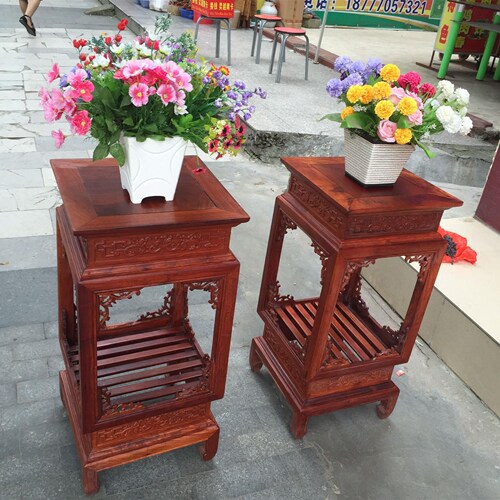 红木花架花梨木价格 红木花架花梨木图片 星期三