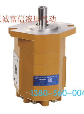 合肥长源液压 齿轮马达 CMF-E545-AFPS马达油口法兰 油泵油口法兰