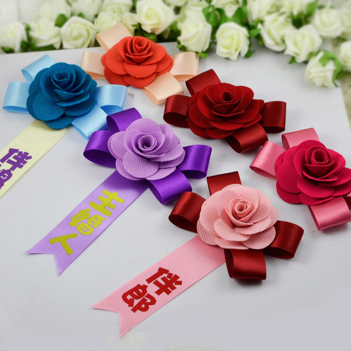 XILAILE marry Groom bride Sternum Groomsman Bridesmaid Sisters Brother Korean Fabric corsage Corsagesin the Festive supplies/Gift , Wedding Themes/Props , Corsage  category - from Buy2taobao.com to provide professional Taobao agent buy service