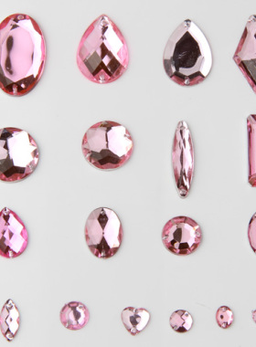 平底钻 粉色手缝钻 饰品配件 鞋服美容材料全新婚纱钻 手缝钻