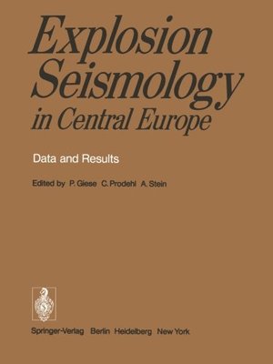 【预订】Explosion Seismology in Central Euro...
