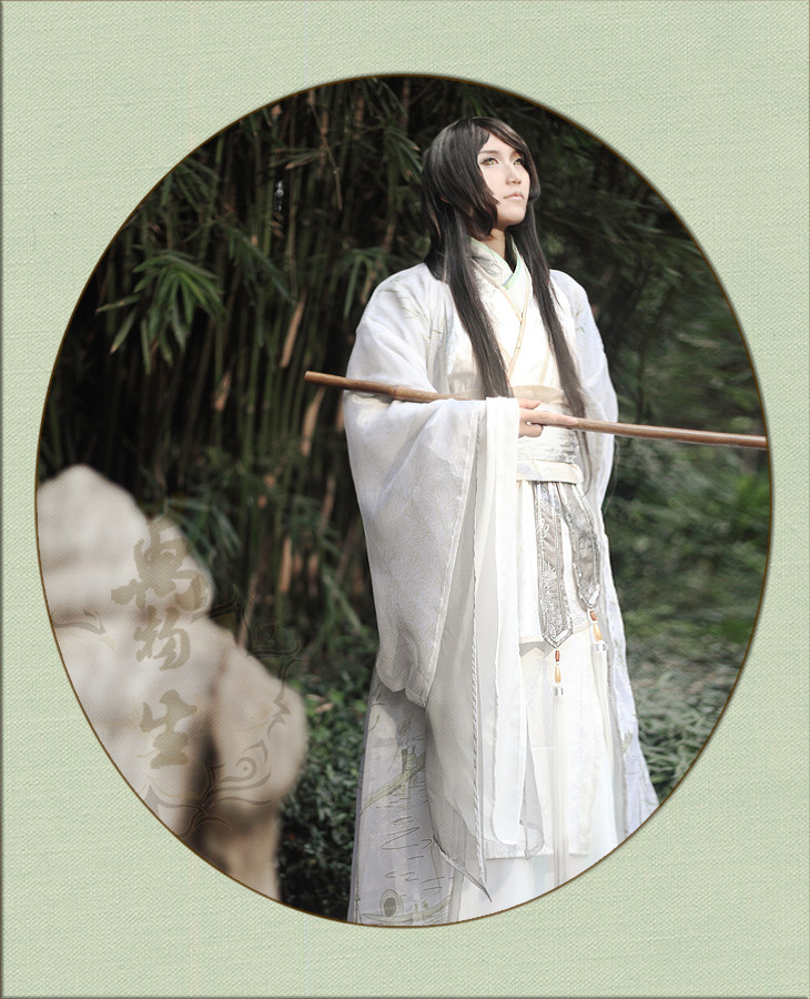【万物生】《三生三世枕上书》伊吹人设苏陌叶cos古装白色男装