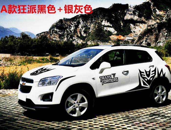 适用雪佛兰老款创酷车贴车身拉花变形金刚狂派博派911改装饰贴纸