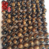 DIY单颗海柳手串手链多宝文玩柳工坊佛珠佛珠黑珊瑚血柳1.4cm 包邮