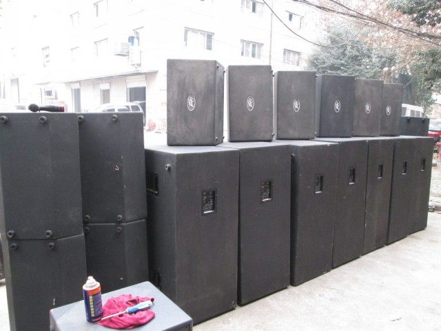 美国进口百威15寸二手专业演出舞台酒吧KTV大功率音箱音响正品