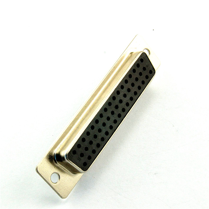 HDB50孔 三排50芯 公头母头 针孔 DB50芯 焊线式 针/孔焊接头