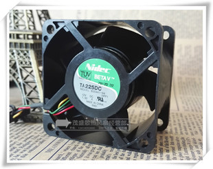 超高转速 日本电产6038 12V风冷油冷改造 暴力散热风扇 B35441