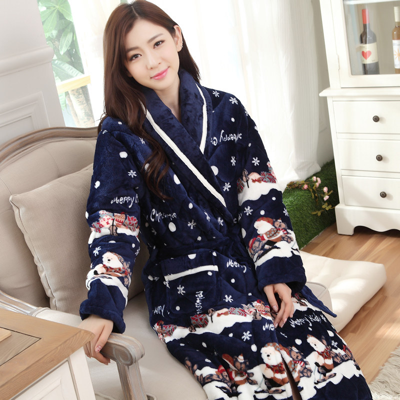 Peignoir jeunesse Robe matelassé de Noël - Ref 596155 Image 1