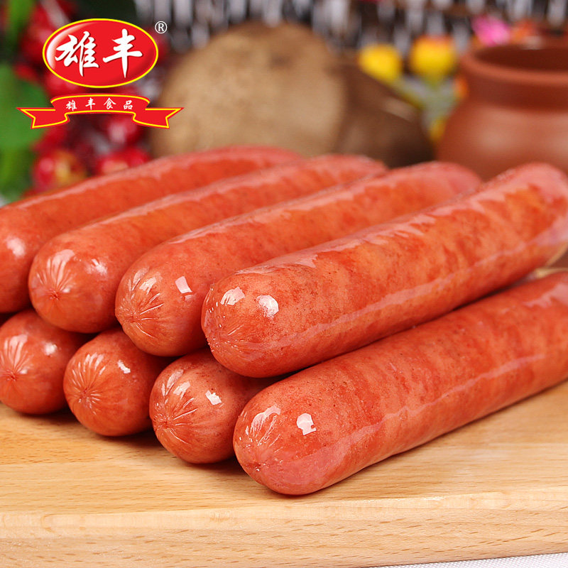 雄丰 台式热狗烧烤肠直肠2500g 猪肉烤香肠烧烤肠面包肠批发,粮油调味/速食/干货/烘焙,香肠/腊肠/烤肠,淘宝优惠券,粉丝福利购,淘宝优惠卷