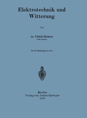 【预订】Elektrotechnik Und Witterung