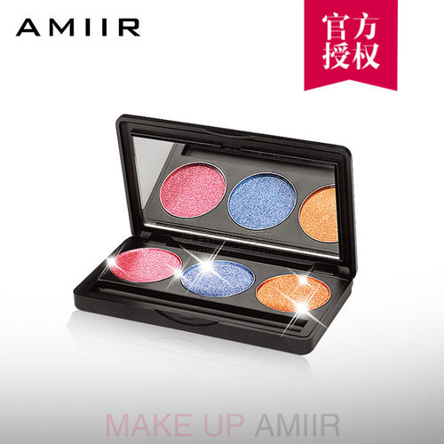 AMIIR艾米尔钻石璀璨眼影/珠光魔钻超闪 易上色 专业彩妆
