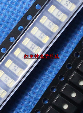 贴片保险丝 1808 T2A 125V 0452002 金脚 慢熔型 原装