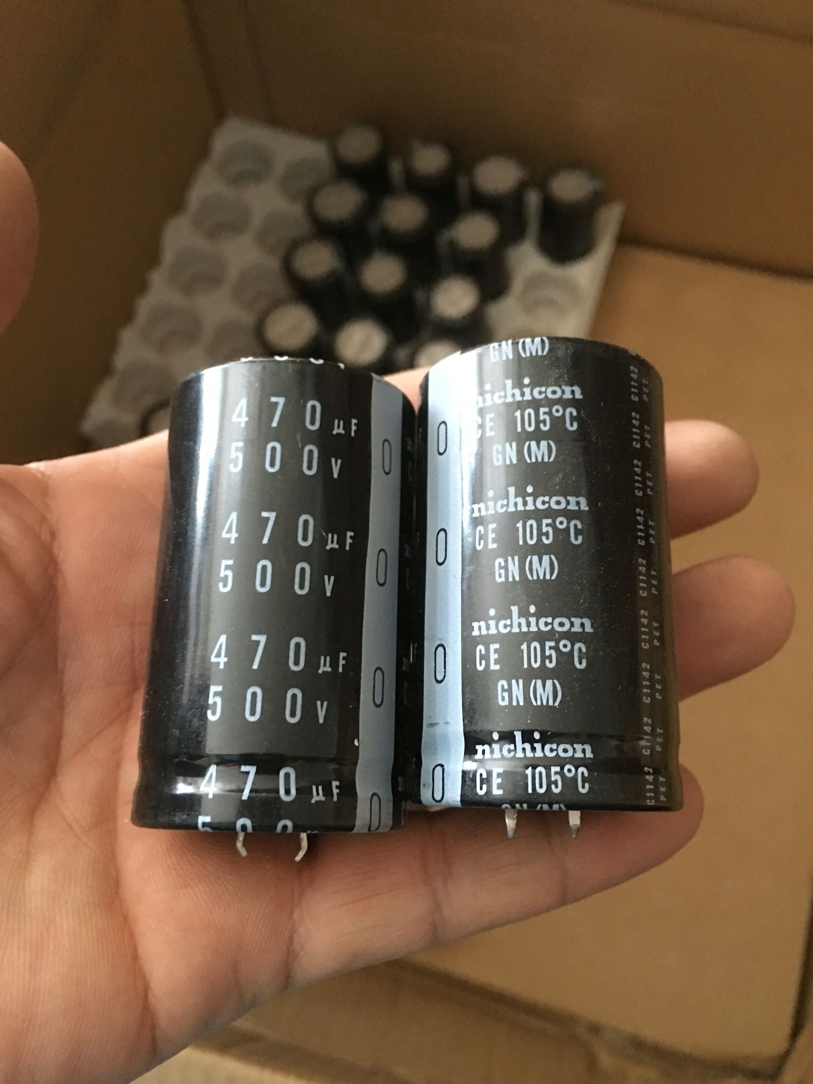 500v470UF电解电容尼吉康CE105