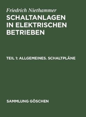 【预售】Allgemeines. Schaltplane: Einfache Schalttafel...