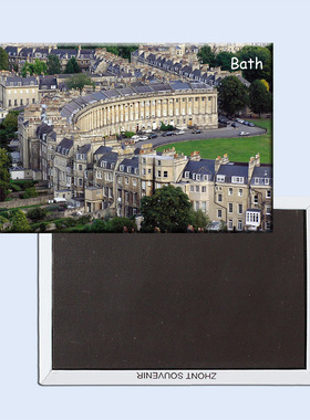 定制 英国巴斯 旅游度假纪念品 创意磁性冰箱贴磁铁20724