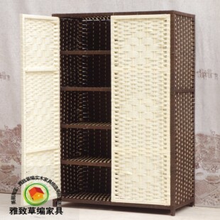 鞋柜鞋架实木宝宝衣柜储物柜带门包邮书柜玩具柜简易衣柜换鞋凳柜