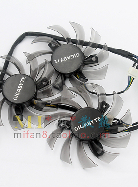 Gigabyte技嘉GV-N960 N970 N980 G1 GAMING WF3 OC 显卡三风扇