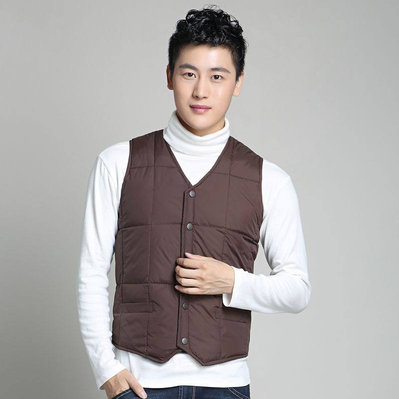 Débardeur homme gilet en nylon pour hiver - Ref 1588655 Image 1